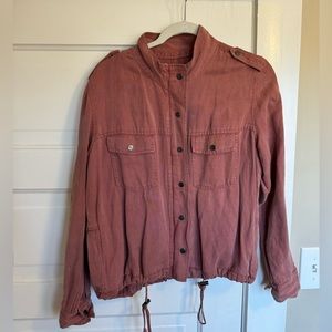 Rails lightweight rose colored bomber